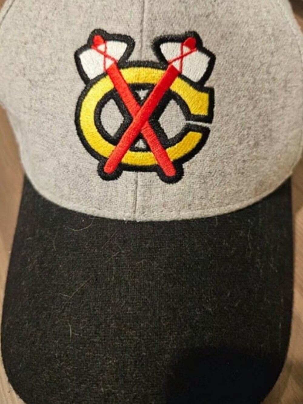 NHL Chicago Blackhawks Mens Unisex Snapback Ball Cap by Kick 10 Pro Gear